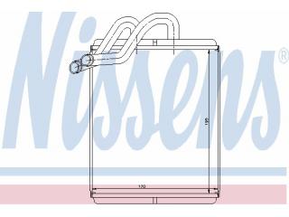 77518 NISSENS - Радиатор печки - Autoyamato