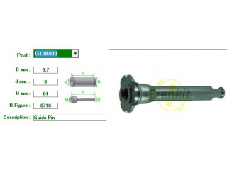 G108403 FRENKIT - Направляющие суппорта - Autoyamato