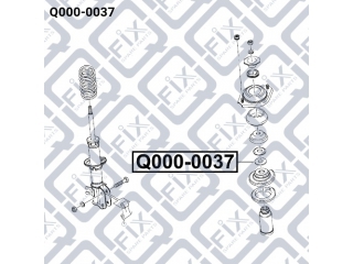 Подшипник стойки Q0000037 (Q-FIX)