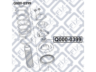 Подшипник стойки Q0000399 (Q-FIX)