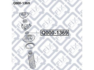 Подшипник стойки Q0001369 (Q-FIX)