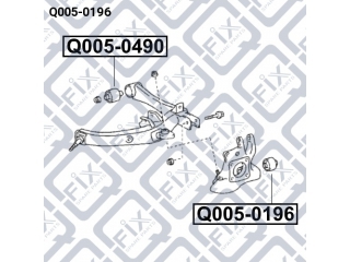 Сайлентблок Q0050196 (Q-FIX)