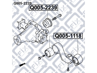 Сайлентблок Q0052239 (Q-FIX)