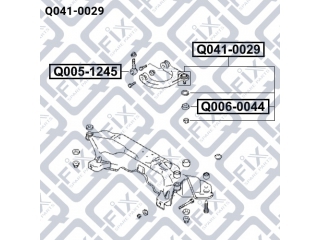 Шаровая опора Q0410029 (Q-FIX)