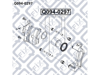 Ремкомплект суппорта Q0940297 (Q-FIX)