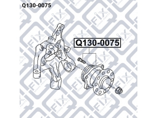 Подшипник ступицы Q1300075 (Q-FIX)