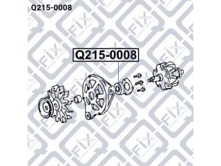 Подшипник генератора Q2150008 (Q-FIX)