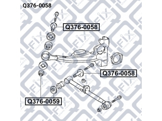 Развальный болт Q3760058 (Q-FIX)