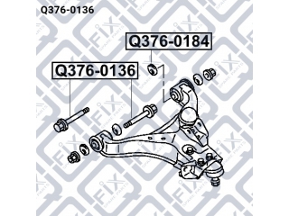 Болт Q3760136 (Q-FIX)