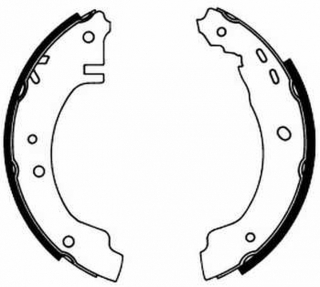 Тормозные колодки&nbsp;C01041ABE&nbsp;(ABE)