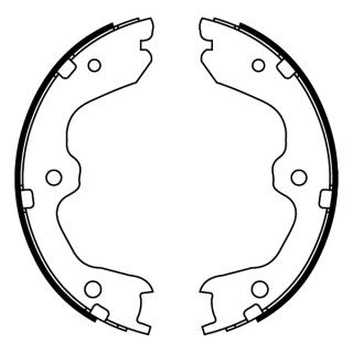 Тормозные колодки&nbsp;C01067ABE&nbsp;(ABE)