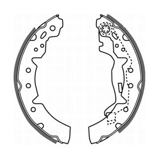 Тормозные колодки&nbsp;C02063ABE&nbsp;(ABE)