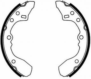 Тормозные колодки&nbsp;C03027ABE&nbsp;(ABE)