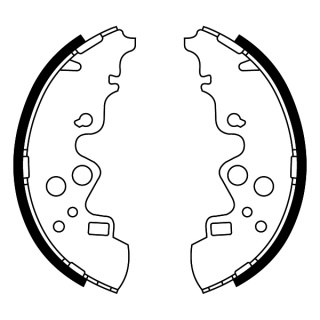 Тормозные колодки&nbsp;C03051ABE&nbsp;(ABE)