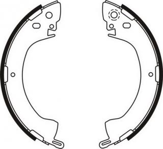 Тормозные колодки&nbsp;C05001ABE&nbsp;(ABE)