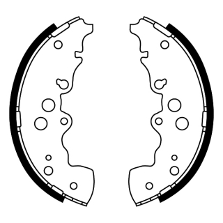 Тормозные колодки&nbsp;C08023ABE&nbsp;(ABE)