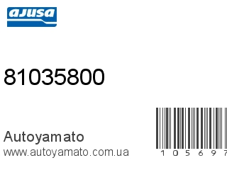 Болты головки блока 81035800 (AJUSA)