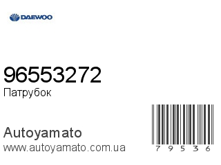 Патрубок 96553272 (DAEWOO)