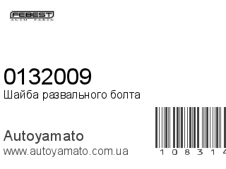 Шайба развального болта 0132009 (FEBEST)