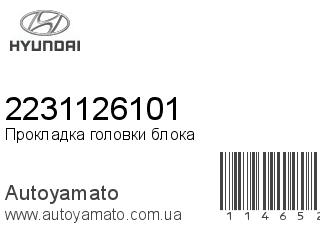 Прокладка головки блока 2231126101 (HYUNDAI)
