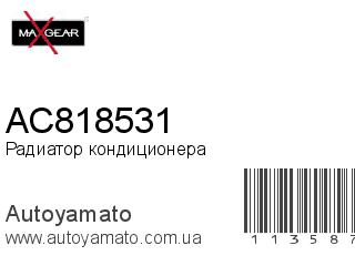 Радиатор кондиционера AC818531 (MAXGEAR)