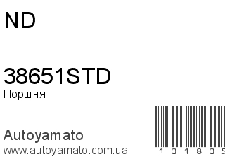 Поршня 38651STD (ND)