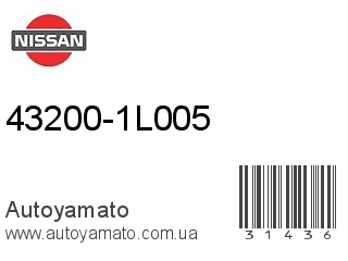 43200-1L005 (NISSAN)