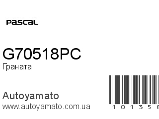 Граната G70518PC (PASCAL)
