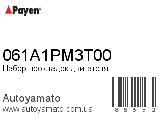 Набор прокладок двигателя 061A1PM3T00 (PAYEN)