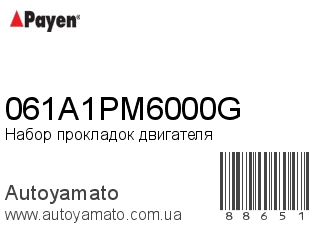 Набор прокладок двигателя 061A1PM6000G (PAYEN)