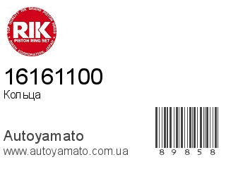 Кольца 16161100 (RIK)