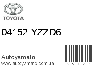 04152-YZZD6 (TOYOTA)