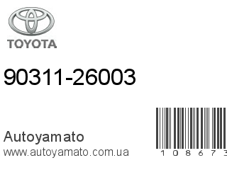 90311-26003 (TOYOTA)